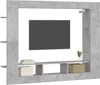 vidaXL Szafka pod TV betonowa szara 152x22x113 cm materiał Podgląd zdjęcia produktu 3