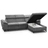 MODERNE UNIVERSAL ECKSOFA COLIN MIT SCHLAFFUNKTION (Dark Produktbild-Vorschau 6