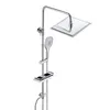 JOHO Edelstahl Regendusche Duschsystem Duschset Duschstange Produktbild-Vorschau 1