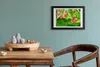 Bild 30x20 MDF-Rahmen, Wandkunst Himbeeren im Garten Produktbild-Vorschau 2
