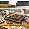 Arendo Tischgrill, Elektrogrill, Balkongrill, elektrisch, Produktbild-Vorschau 6