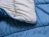 Ganzjahres-Steppdecke 140 x 200 cm aus Hohlfaser, blau Produktbild-Vorschau 6