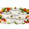 KlönBerg | Set mit 5 Töpfen mit Deckel 16 / 18 / 20 / 22 / Produktbild-Vorschau 1