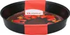 Backform Ø24x4,5 cm aus Stahl mit erhöhten Rändern und Produktbild-Vorschau 3