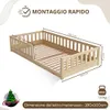 Crazy Pine Letto per bambini 100x190 cm - Letto da Anteprima dell’immagine prodotto 3