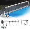 UISEBRT Pool Aufroller 3m - 5,70m Mobiles Aufrollsystem für Produktbild-Vorschau 1