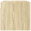 Nástěnná skříňka se skleněnými dvířky Sonoma dub 68,5x37x35 Náhled obrázku produktu 7