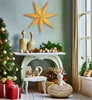 BRUBAKER 60 cm Weihnachtsstern für Innen - Adventsstern mit Produktbild-Vorschau 5