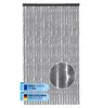 Tenda fluffy 120x220 a righe tinta unita argento Anteprima dell’immagine prodotto 5