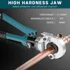 Hydraulische Presszange Rohrpresszange Crimpzange V-Kontur Produktbild-Vorschau 6