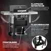 TAINO WABAYA 3+0 Gasgrill Grillwagen 3 Brenner Sear-Burner Produktbild-Vorschau 3