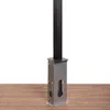 Metallsockel Standfuß für Wallbox Montagepfosten aus Stahl Produktbild-Vorschau 7