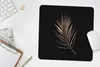 MuchoWow® Mauspad Mousepad Gold - Zweig - Blatt 30x30 cm - Produktbild-Vorschau 5
