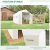 Outsunny tuinhuis, tunnelmodel, 2 x 3 meter, 6 m², met Productafbeelding-voorbeeld 6