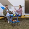 GOPLUS Campingtisch klappbar, Ø72cm Picknicktisch Produktbild-Vorschau 2