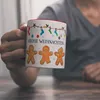 Frohe Weihnachten Kaffeebecher Henkel und Innenseite Rot Produktbild-Vorschau 6