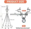 Ibenzoa® I-Beam Hängehaken für Boxsäcke und schwere Objekte Produktbild-Vorschau 4