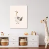 Leinwand Bilder 50x70 cm - Kinder Beige - Ente - Bauernhof, Produktbild-Vorschau 3