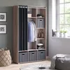 Kleiderschrank Vicco Luigi Sonoma 38 x 178.1 cm mit Produktbild-Vorschau 4