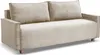 A studio shot of a sofa.