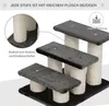 PawHut Tiertreppe Katzentreppe 3 Stufen Hundetreppe Treppe Produktbild-Vorschau 5