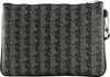 LACOSTE pochette  The Blend Clutch Monogram Noir Gris nero Anteprima dell’immagine prodotto 13