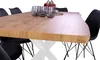 Esstisch 160x85 cm Baumkante Holz Wildeiche-Optik Produktbild-Vorschau 4