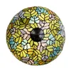 Clayre & Eef Tiffany lampa stołowa Ø 40x60 cm zielone szkło Podgląd zdjęcia produktu 2