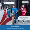 Mobiclinic Transportný invalidný vozík z hliníkovej Náhľad obrázku produktu 9