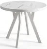 AlpiMeble Table a Manger Extensible - Table Ronde Voir les images du produit 1