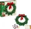 A LEGO Christmas wreath set with its packaging. Podgląd zdjęcia produktu
