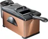 A copper and black deep fryer is shown on a white background. Produktbild-Vorschau