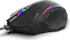 A black gaming mouse with RGB lighting is shown on a white background. Produktbild-Vorschau