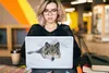 MuchoWow® Laptop Aufkleber Sticker Cover Wolf - Schnee - Produktbild-Vorschau 5