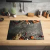 KitchenYeah© Herdabdeckplatte Marmor - Gemüse - Herbst - Produktbild-Vorschau 2
