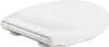 A white toilet seat lid is shown from a slightly elevated side angle against a white background. Anteprima dell’immagine prodotto