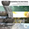 Outsunny Gartenbrunnen, Solar Springbrunnen, Zierbrunnen Produktbild-Vorschau 7