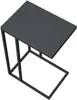 Table d'appoint - 40 x 29 cm - Noir - Structure métallique Voir les images du produit 1