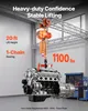 Elektryczny wciągnik łańcuchowy VEVOR o udźwigu 500 kg i Podgląd zdjęcia produktu 2