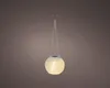 Lanterna solare a LED Lampion 15x10 cm Nylon Bianco / Anteprima dell’immagine prodotto 2