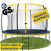 Zero Gravity Trampolin Ø 427 cm inkl. Leiter & 4 Bodenanker Produktbild-Vorschau 1