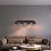 ZMH Deckenleuchte 4 Flammig Deckenlampe Schwarz, Produktbild-Vorschau 5