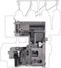 Machine à coudre Singer HD0405, électrique, argentée Voir les images du produit 6