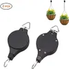 Ampellift 2er Set Seilzug Ampellift Pflanzenlift Einziehbar Produktbild-Vorschau 3