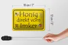 Blechschild Hinweis 18x12cm Honig direkt vom Imker Produktbild-Vorschau 6