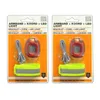 2x Reflektorband mit LED Licht inkl. Batterie Dauerlicht Produktbild-Vorschau 1