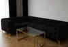 Ecksofa Moet L-Form schwarz 202x323 cm groß – Produktbild-Vorschau 7