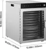 SucceBuy 12 - Dehydrator z obrotową tacą - stal nierdzewna, Podgląd zdjęcia produktu 8