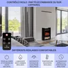 Klarstein Cheminée Electrique d'Intérieur, Chauffage Voir les images du produit 6