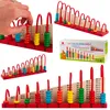 Abakus Zum Zählen Lernen Traditionelle Montessori Produktbild-Vorschau 13